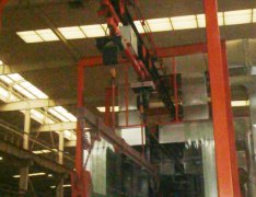 廈門(mén)廈工結(jié)構(gòu)件拋丸、噴漆EMS自行小車(chē)系