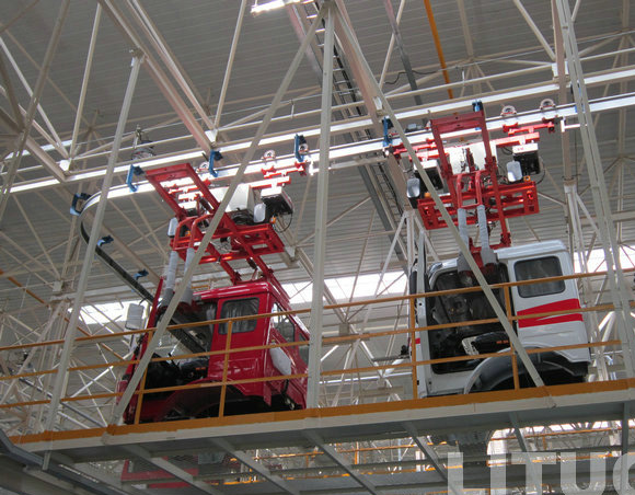 安徽江淮汽車(chē)車(chē)架總成自行小車(chē)系統(tǒng)